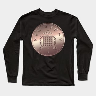 British new one penny Long Sleeve T-Shirt